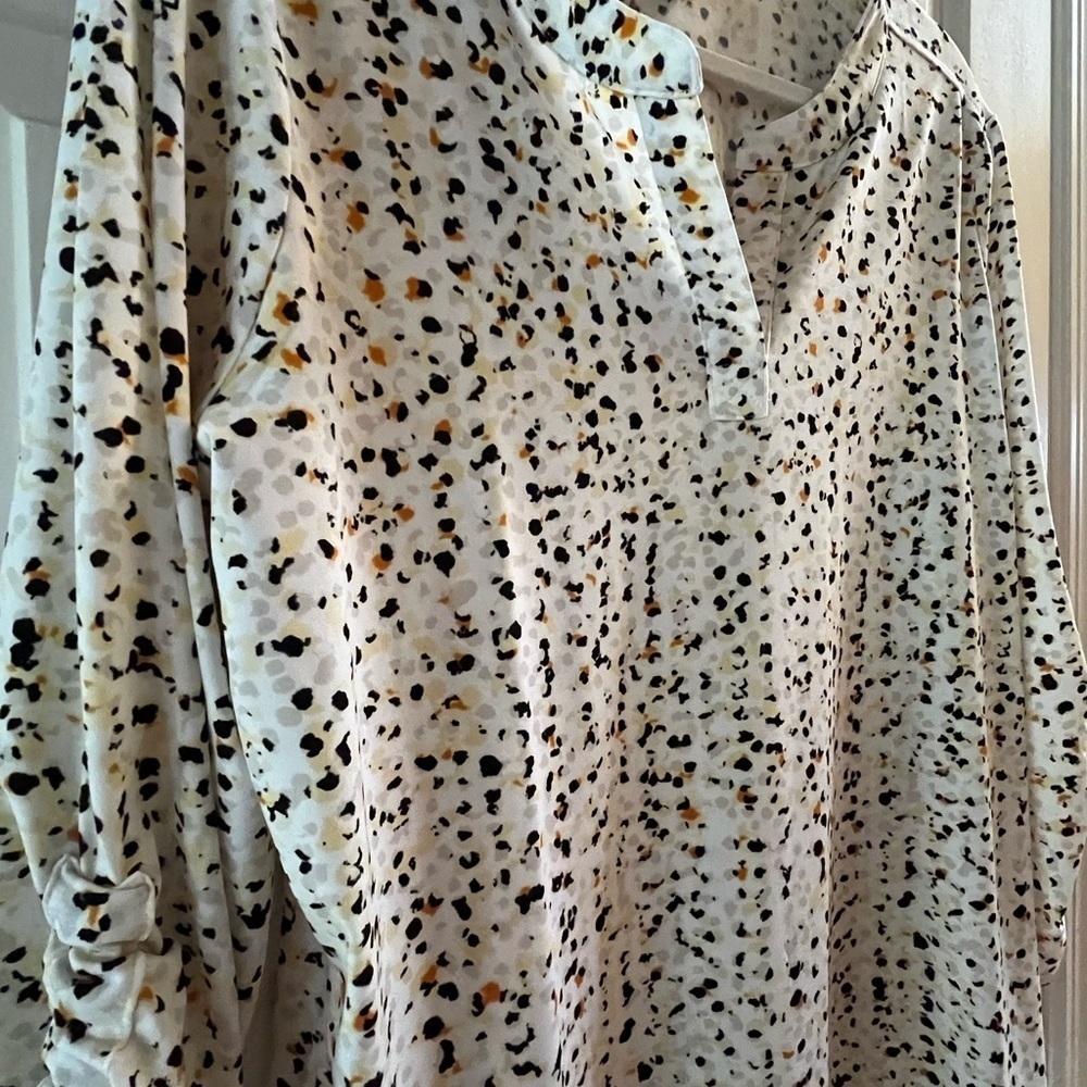 Jones New York Spotted Top, Large - Picture 6 of 8